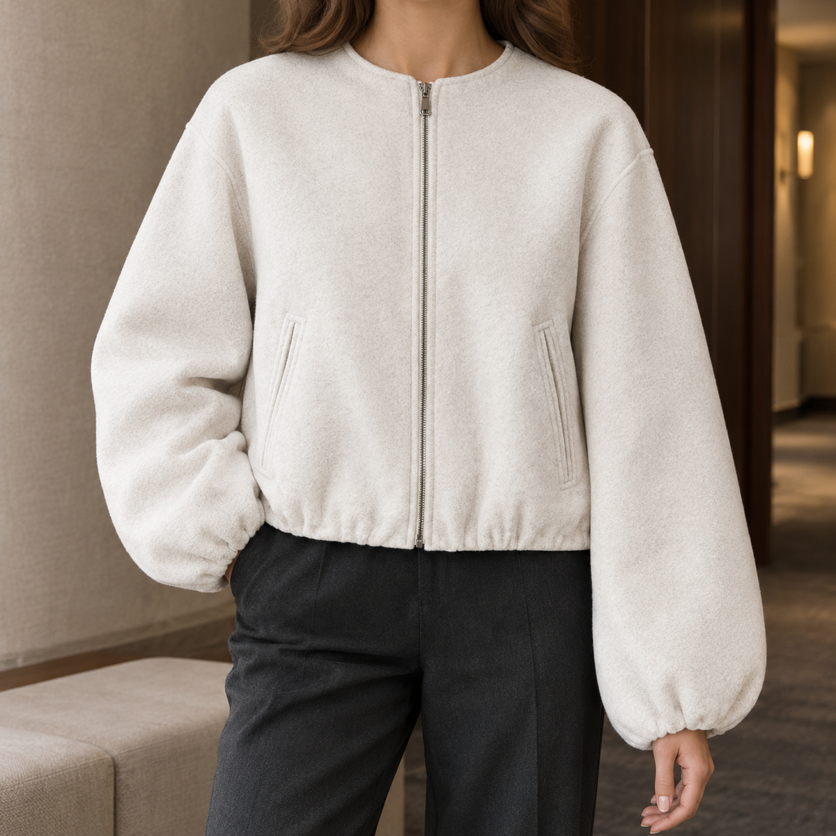 Juliet | Balloon Sleeve Jacket