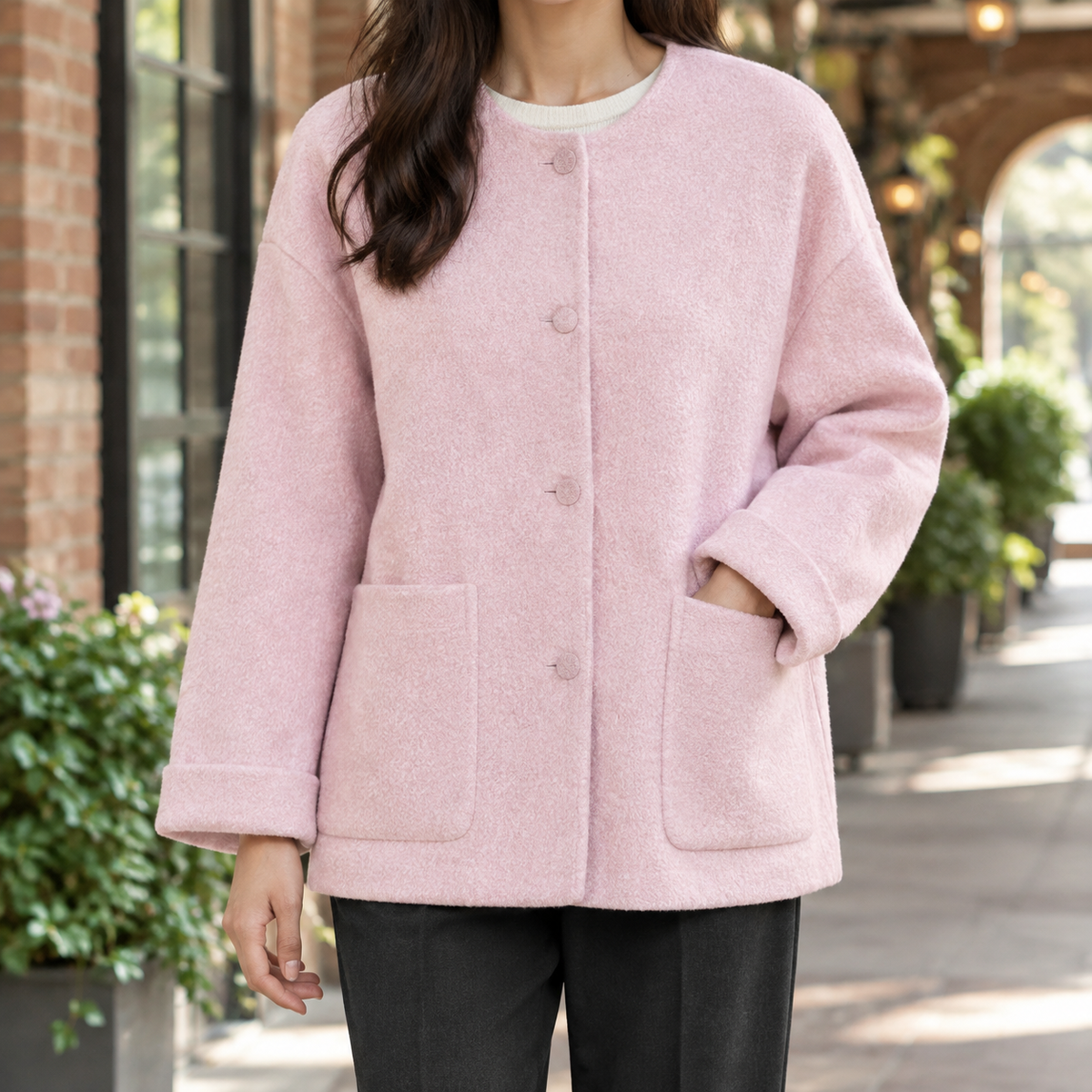 Linda | Relaxed Wool Jacket