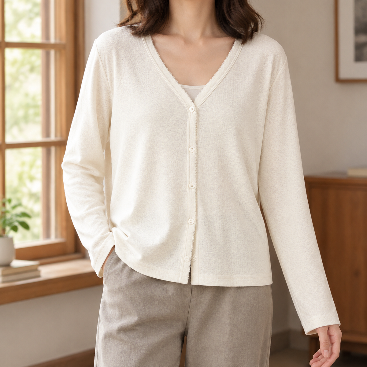 Leona | Button Front Cardigan