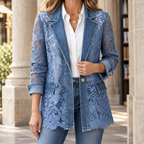 Maeve | Lace Panel Jacket