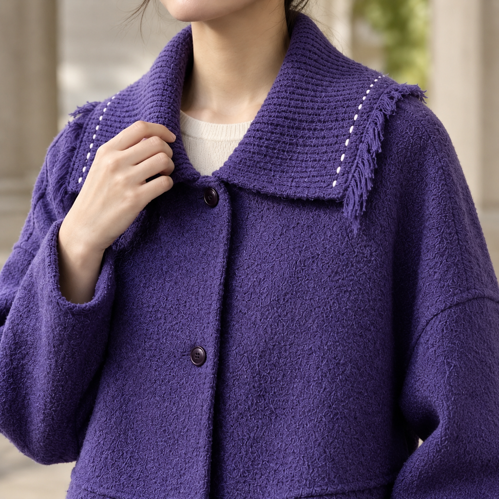 Maggie | Textured Wool Jacket