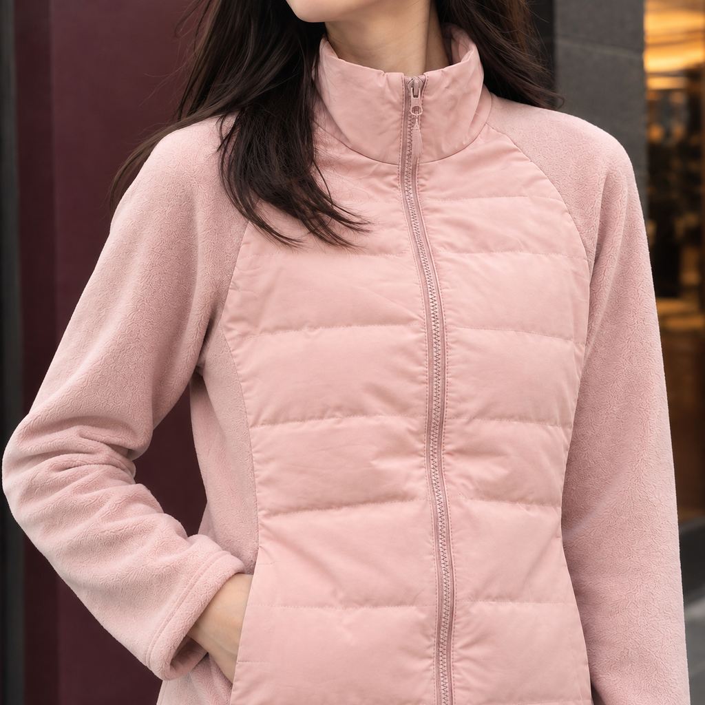 Katherine | Quilted Panel Jacket