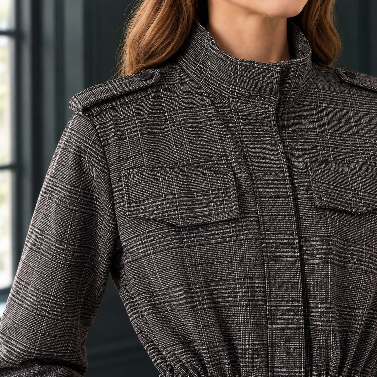 Aurora | Plaid Jacket