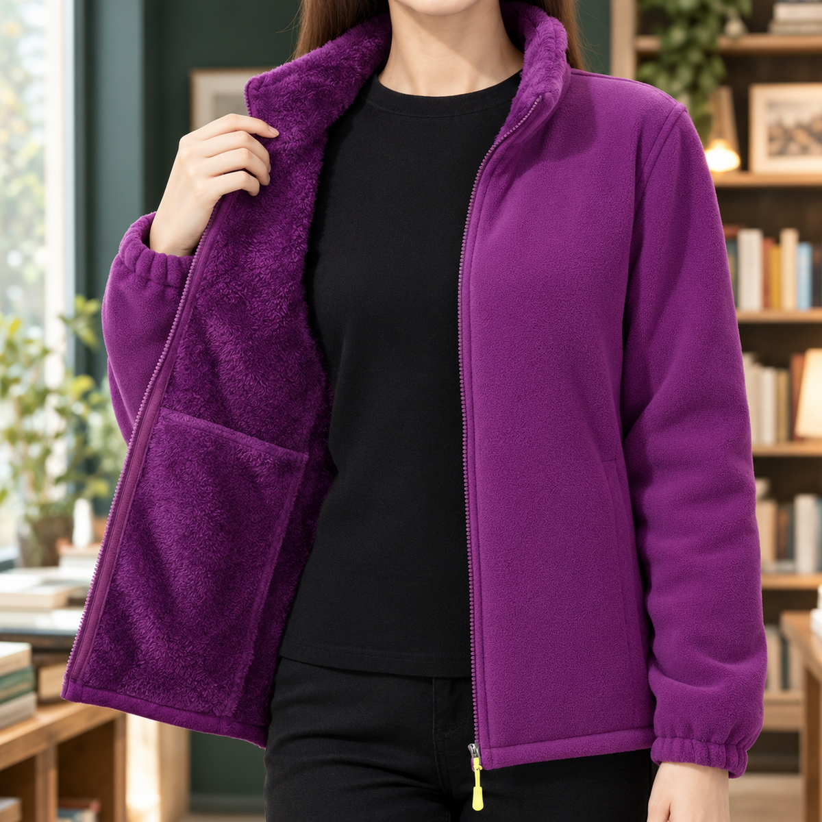 Meredith | Fleece Jacket