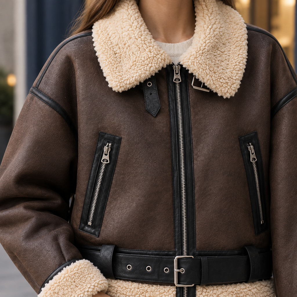 Isla | Aviator Jacket