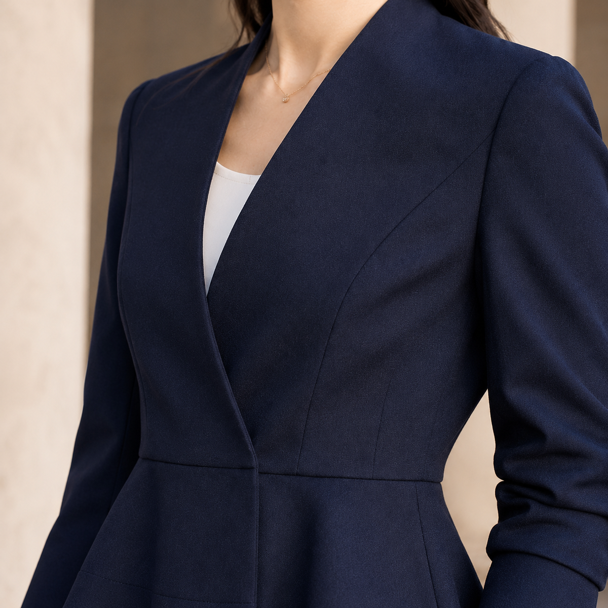 Sandra | Peplum Blazer