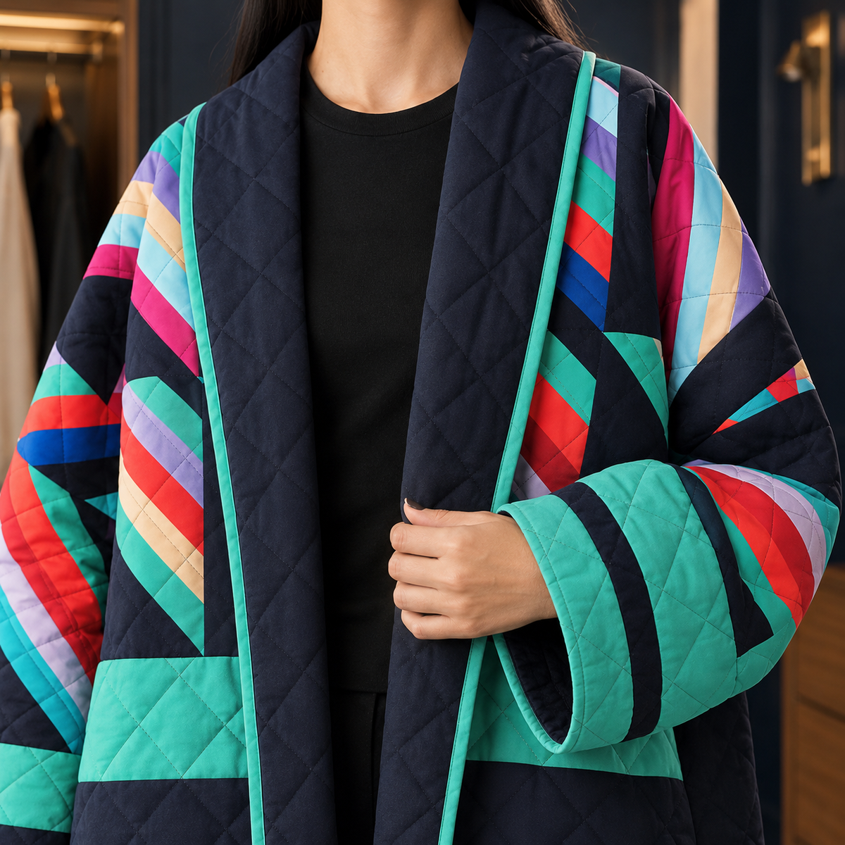 Sylvia | Patchwork Jacket