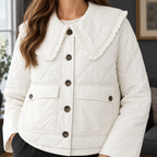 Tamsin | Ruffled Collar Jacket