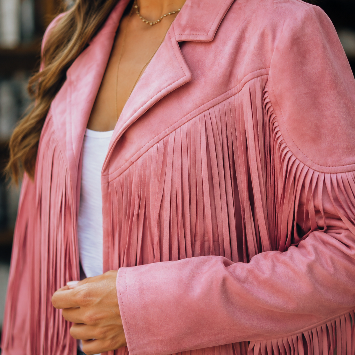Sarah | Fringe Jacket