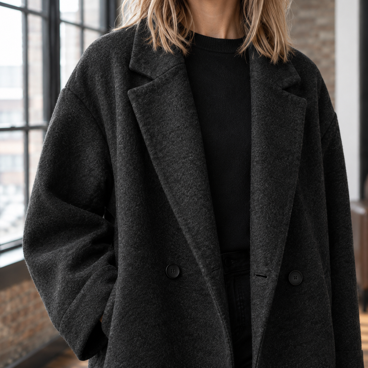 Jennifer | Wool Blend Coat