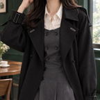 Margaret | Double Breasted Overcoat