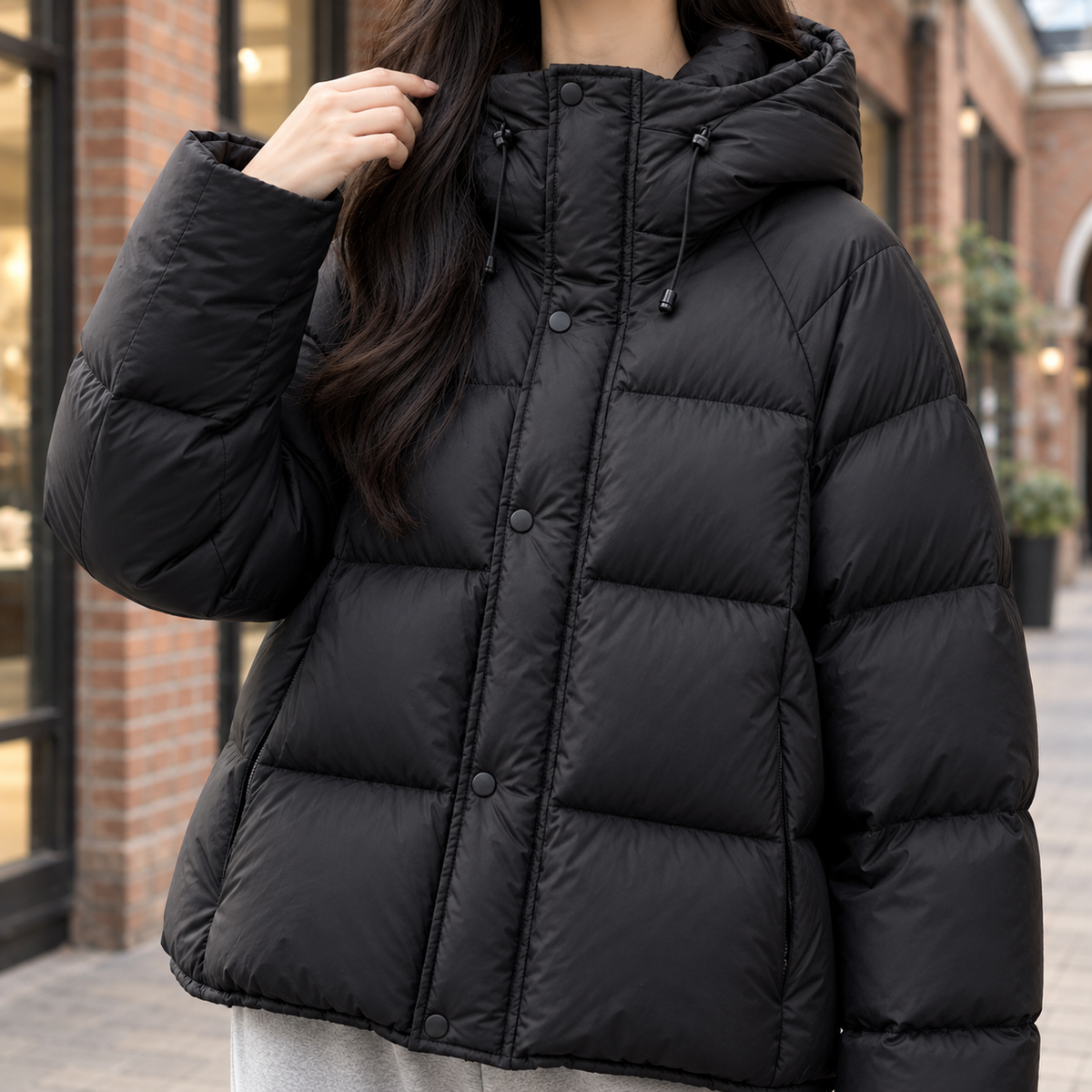 Bella | Hooded Puffer Jacket