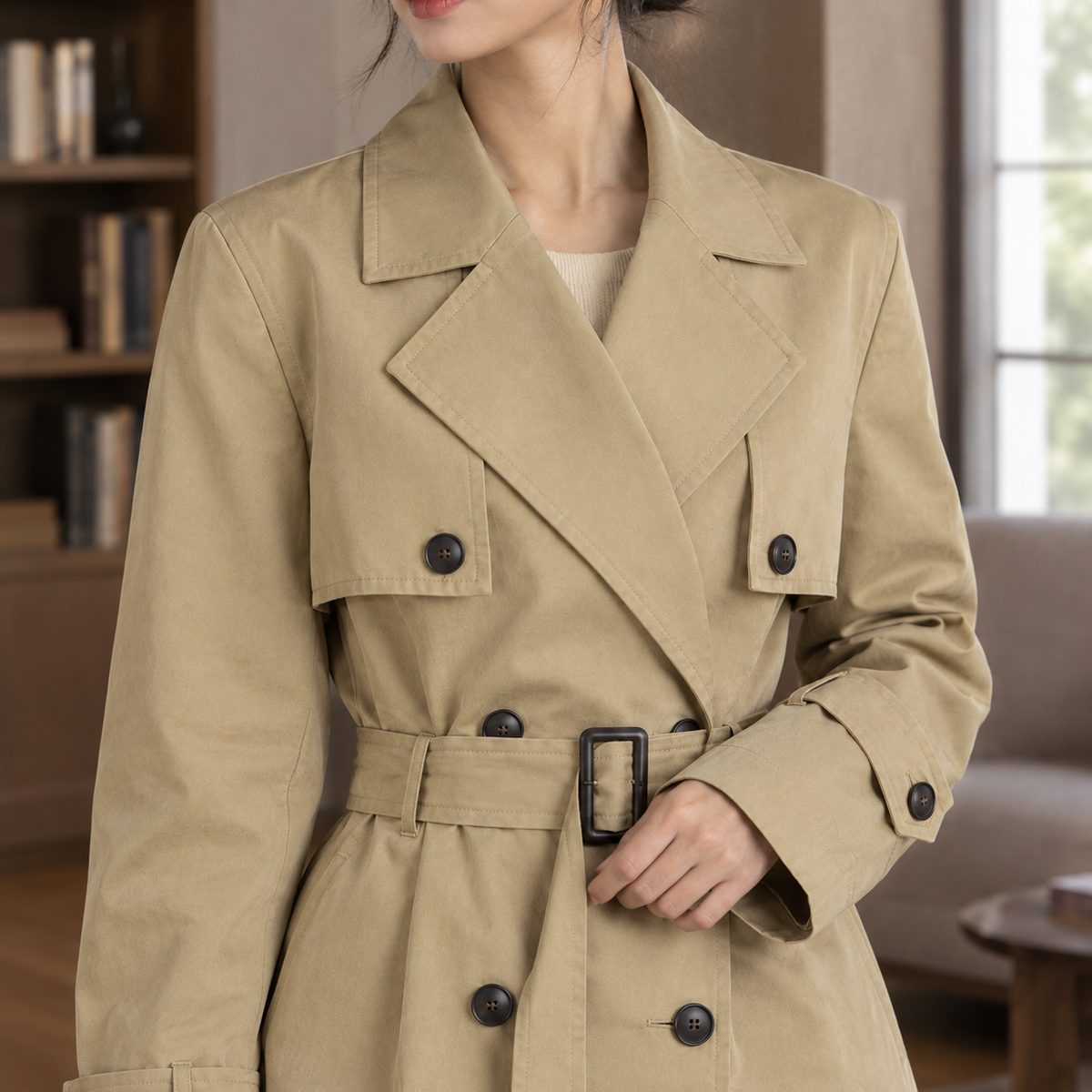Vivian | Belted Jacket