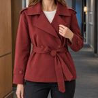 Madeline | Belted Trench Jacket