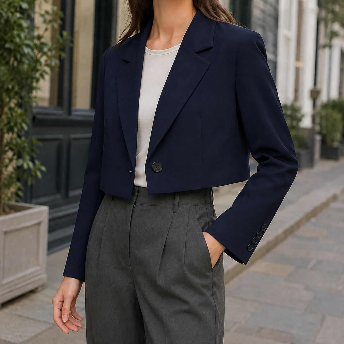 Miranda | Cropped Blazer