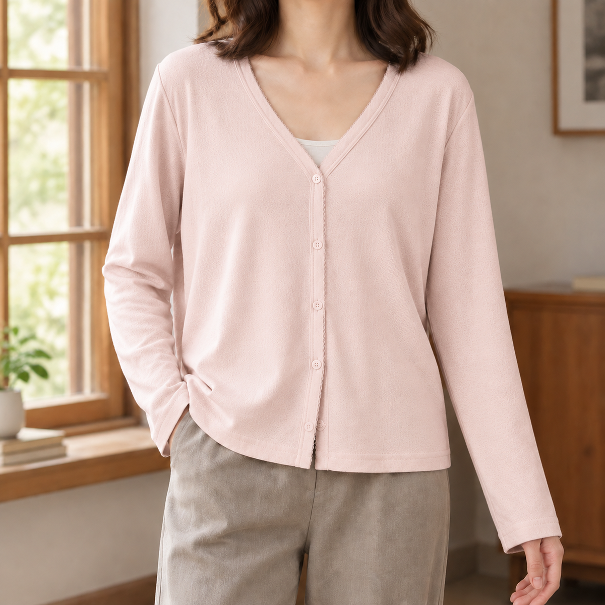 Leona | Button Front Cardigan