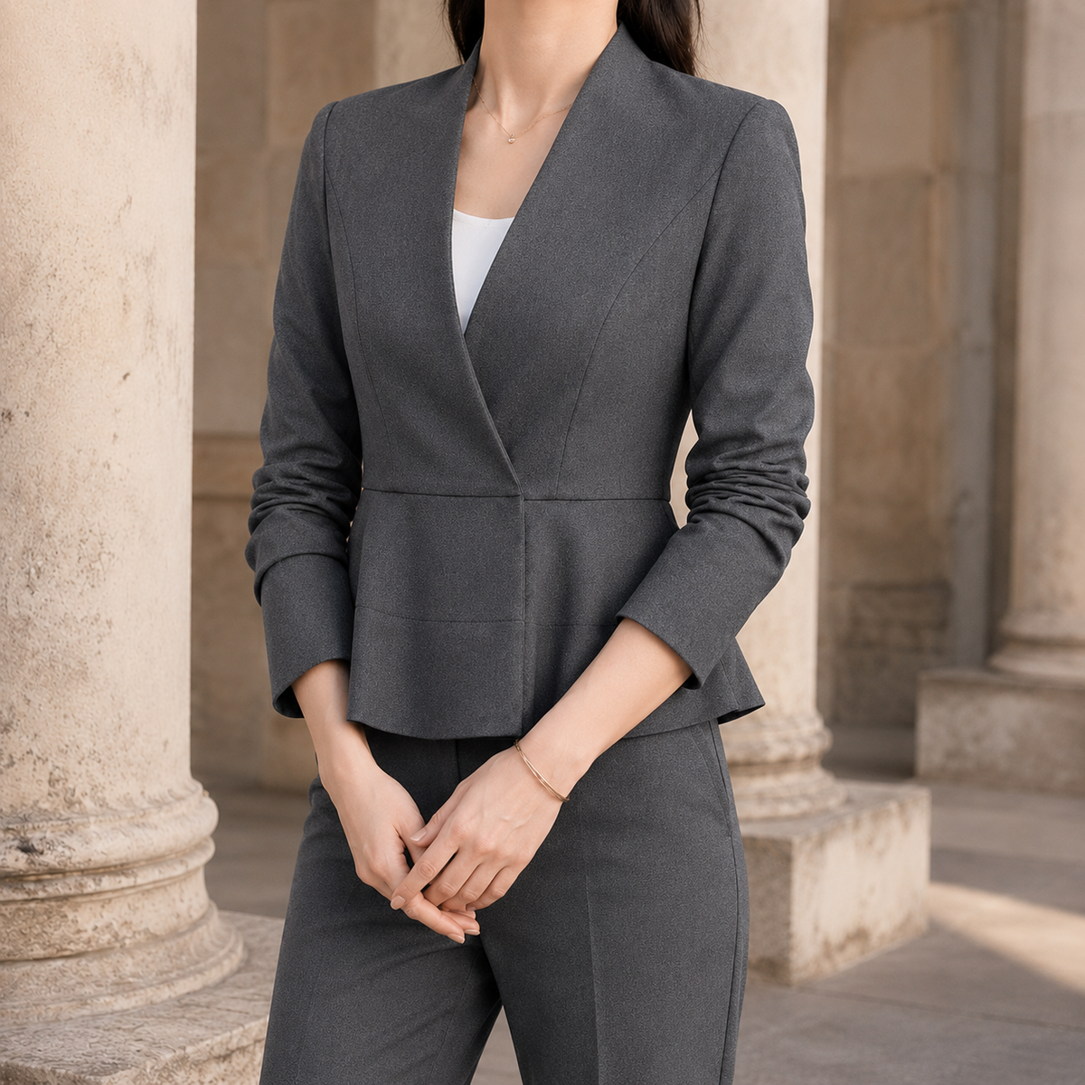 Sandra | Peplum Blazer