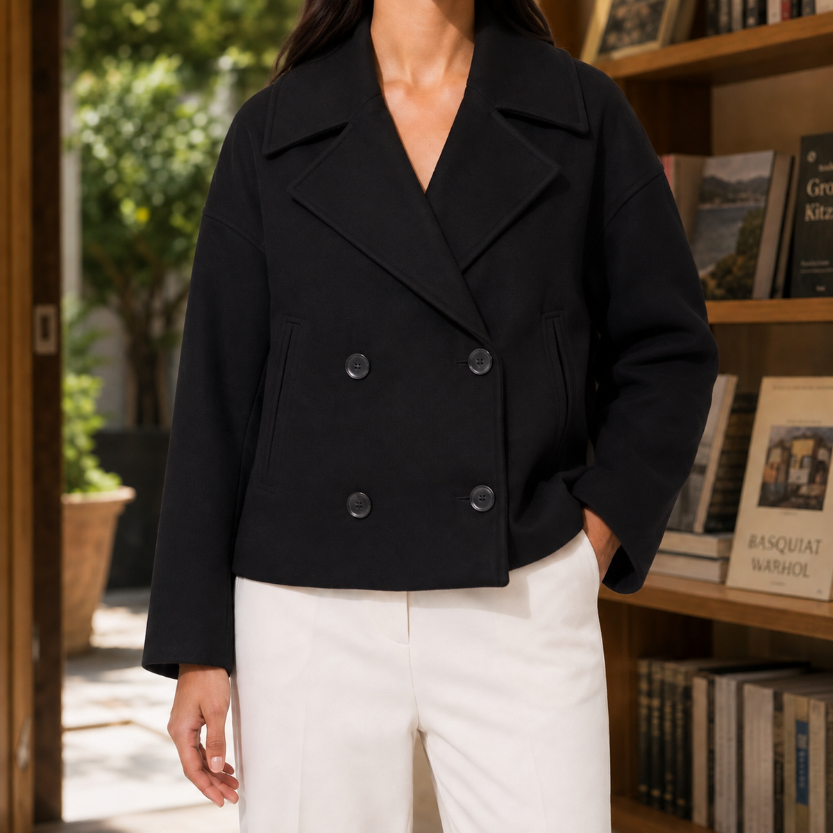 Sharon | Cropped Blazer
