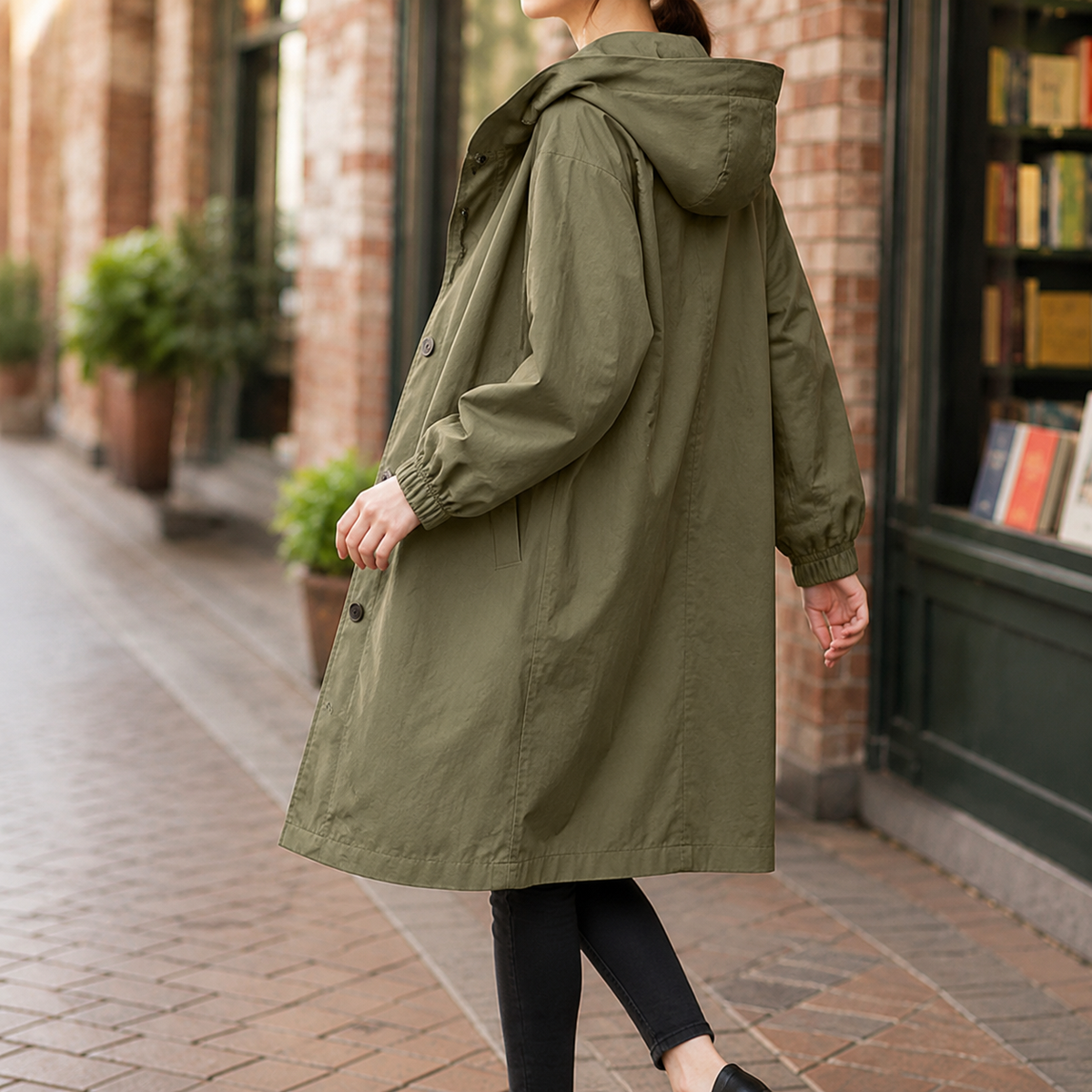 Vivienne | Hooded Overcoat