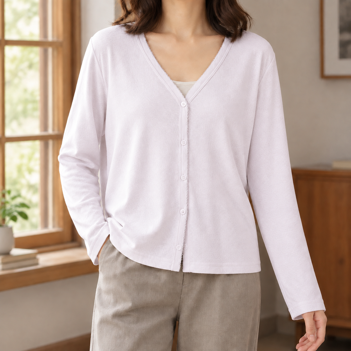 Leona | Button Front Cardigan