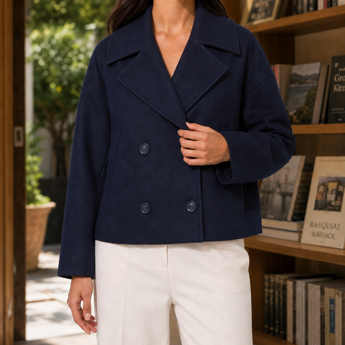 Sharon | Cropped Blazer