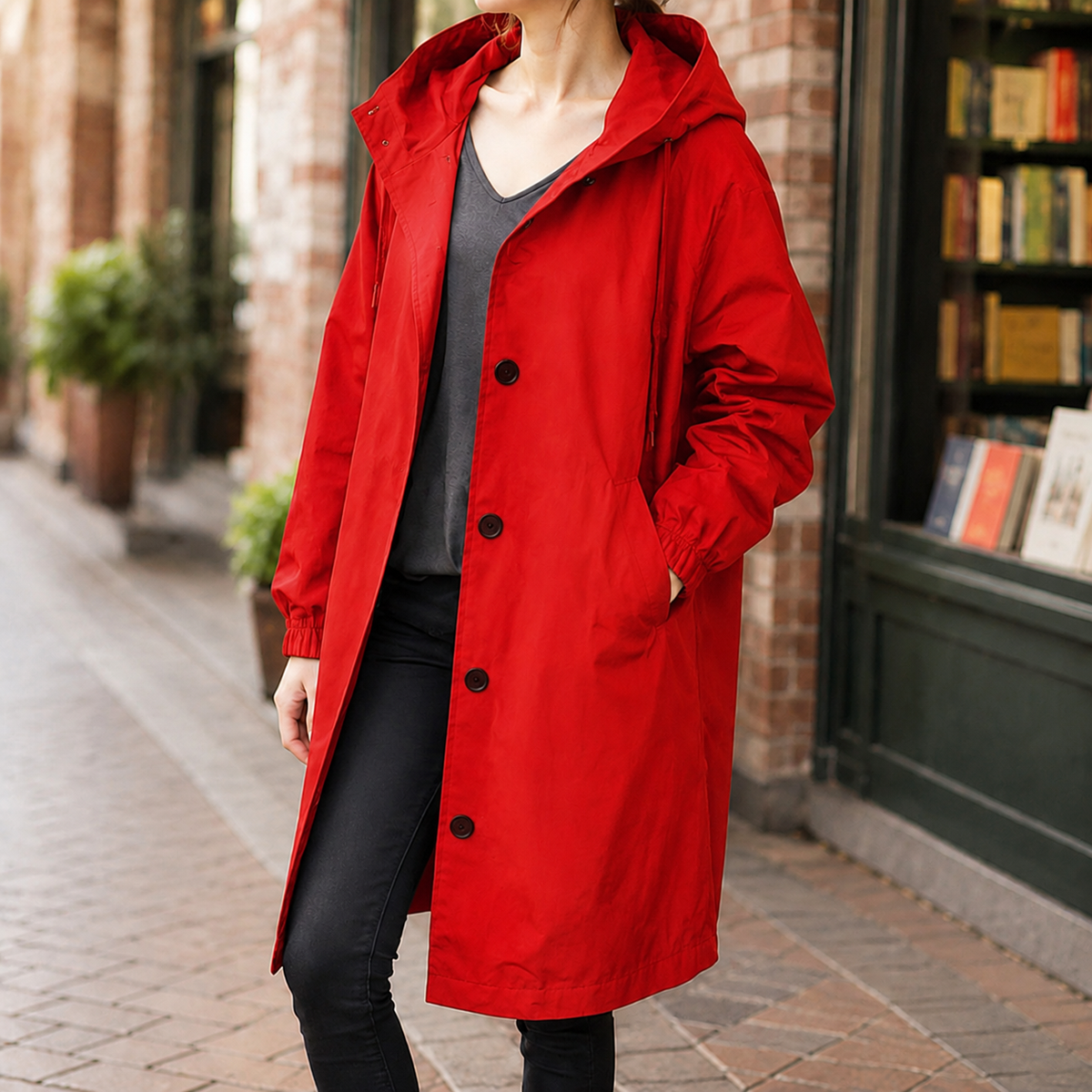 Vivienne | Hooded Overcoat