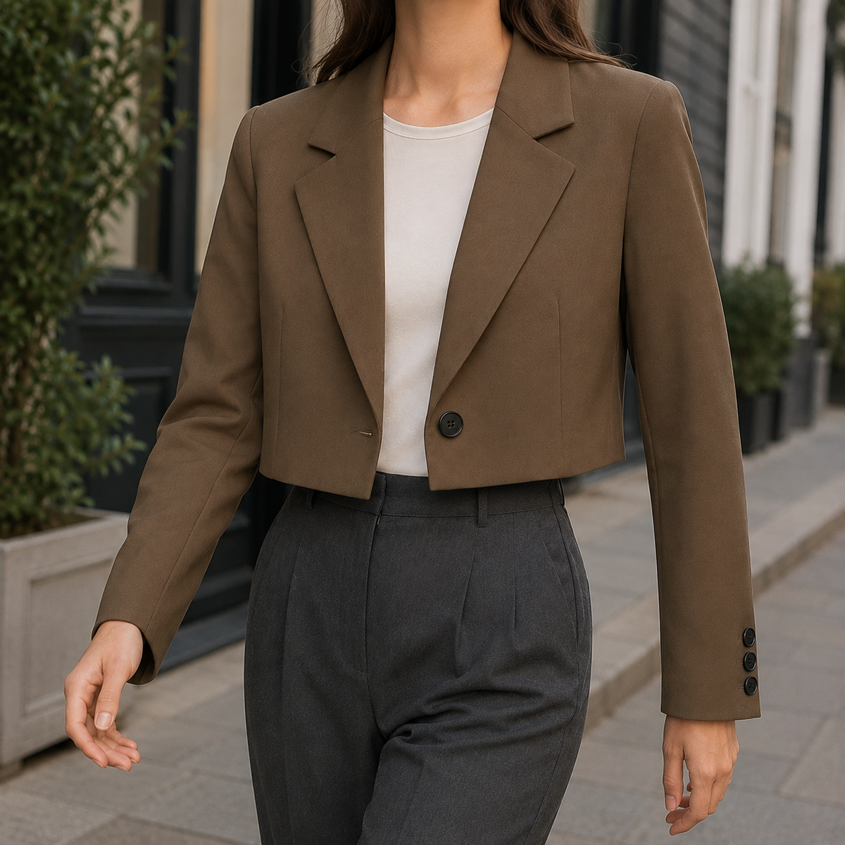 Miranda | Cropped Blazer