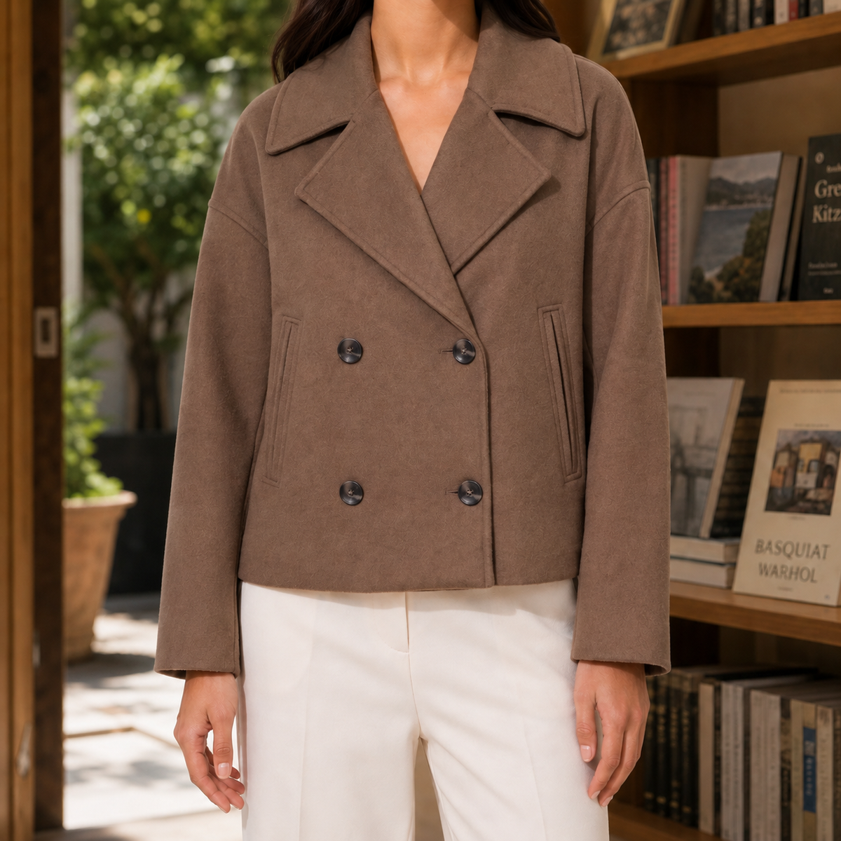Sharon | Cropped Blazer