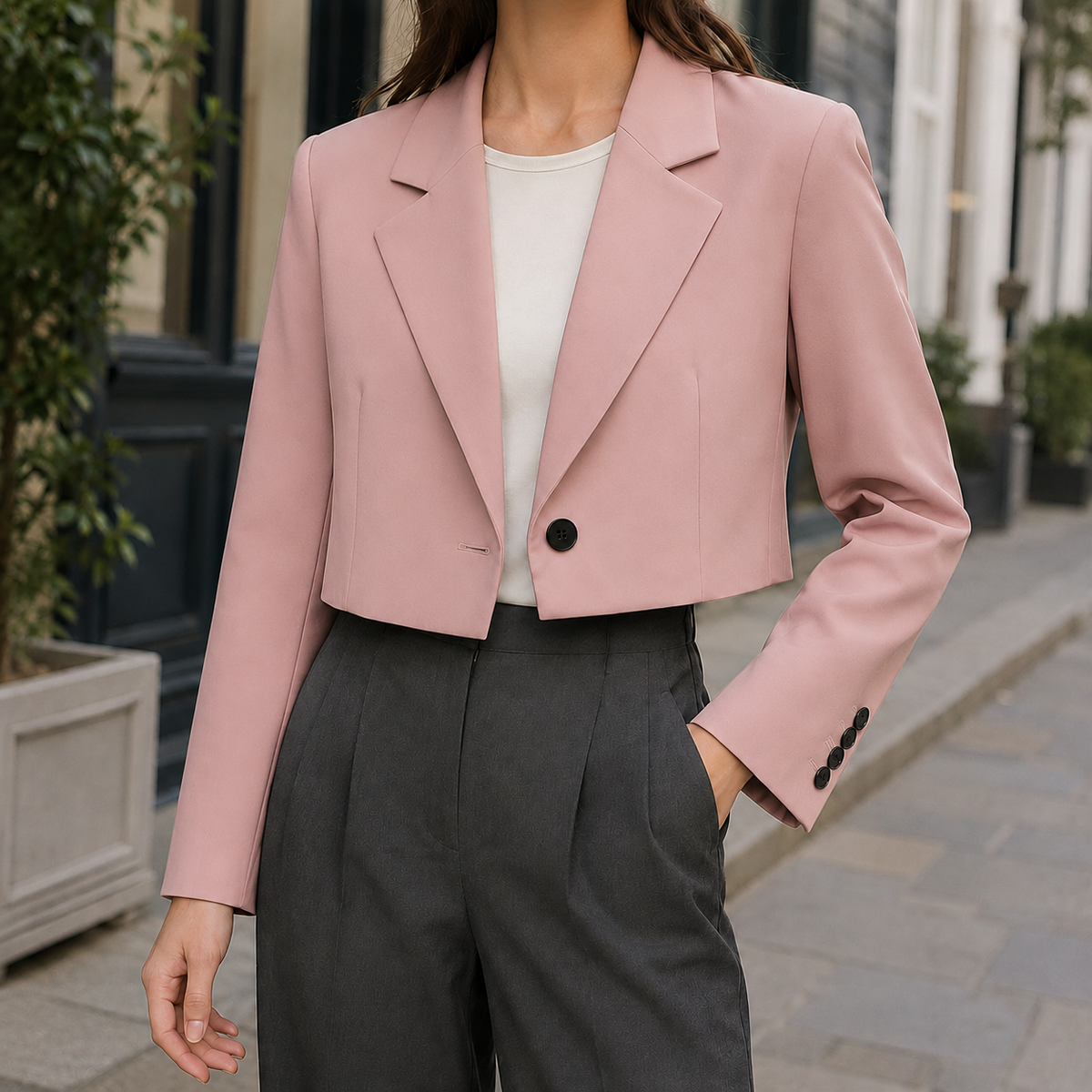Miranda | Cropped Blazer