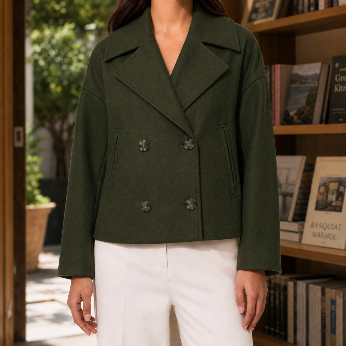 Sharon | Cropped Blazer