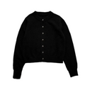Hazel | Women's Chunky Knit Button Cardigan – Relaxed Crew-Neck Layer for Autumn and Spring Everyday Wear