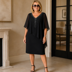 Gloria | Elegant Draped Dress