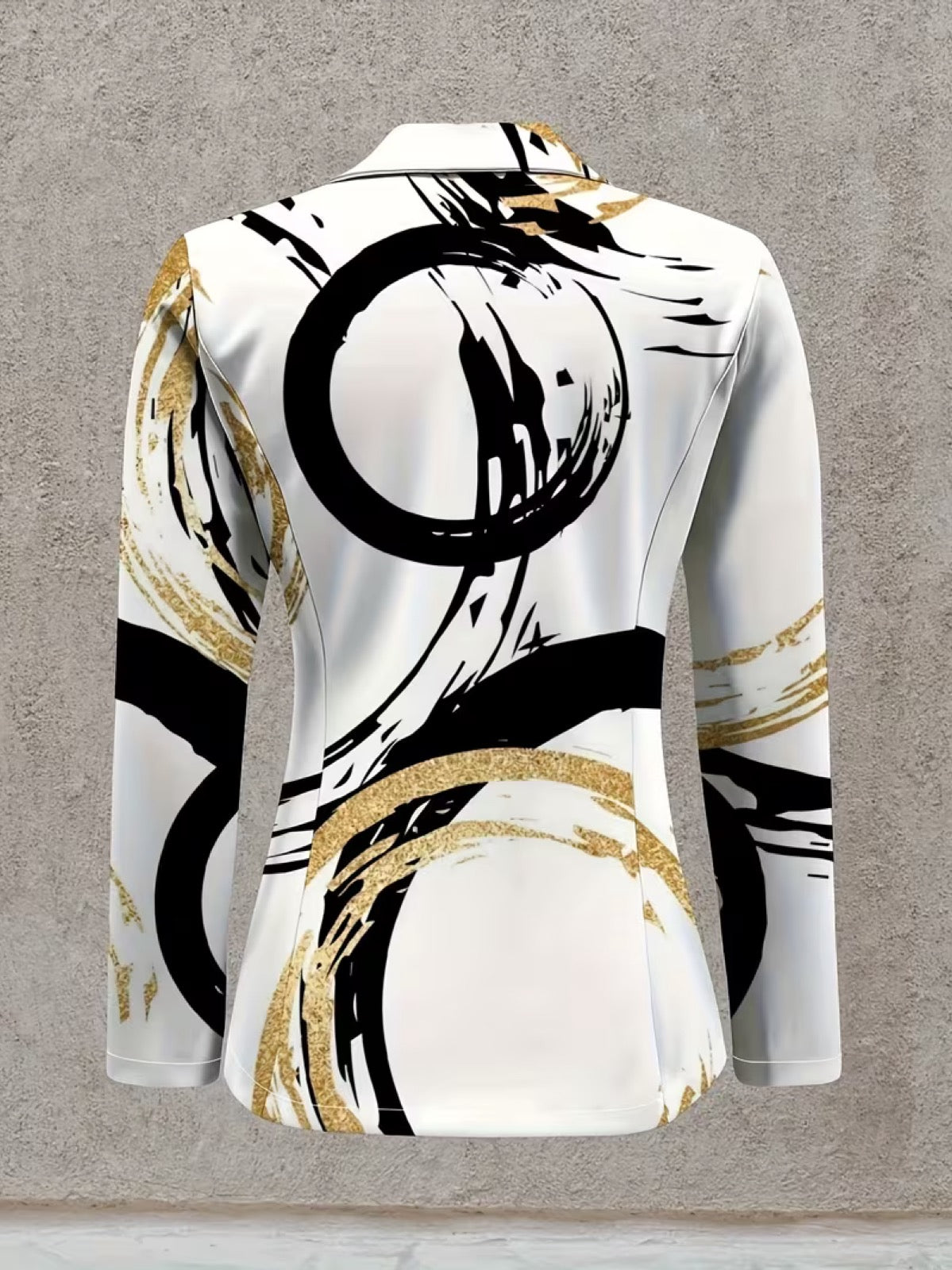 Beth | Abstract Brushstroke Blazer