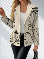 Evelyn | Line Art Blazer