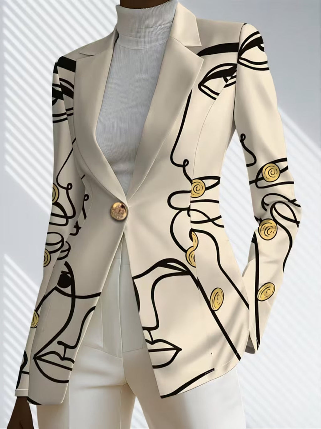 Evelyn | Line Art Blazer