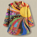 Adeline | Quilted Collared Tunic