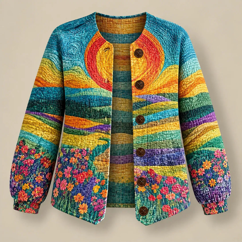 Natalie | Arlene Quilted Meadow Jacket