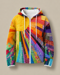 Winifred | Rhealyn Sunburst Print Zip Hoodie