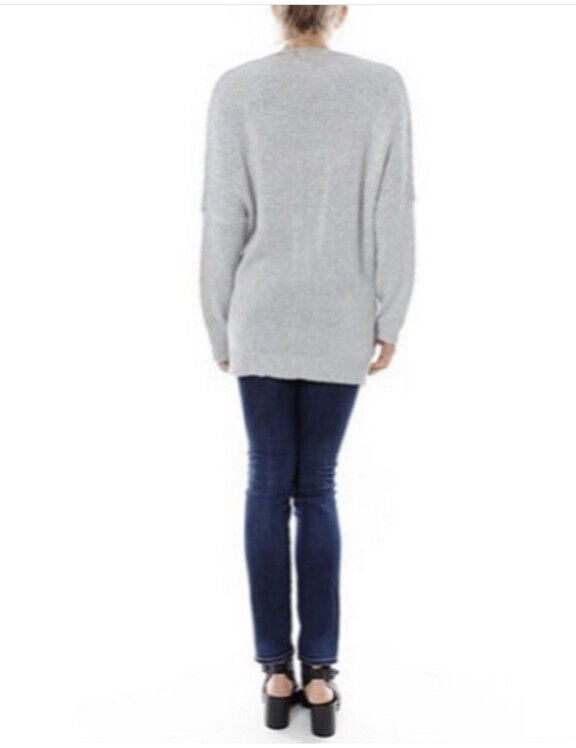Jessica | Women's Wrap Front V-Neck Sweater – Relaxed Long-Sleeve Knit for Smart Casual Wear