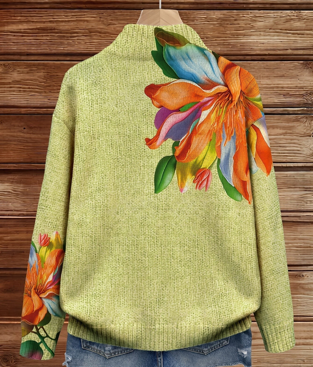 Lily | Vibrant Tropical Lily Floral Print