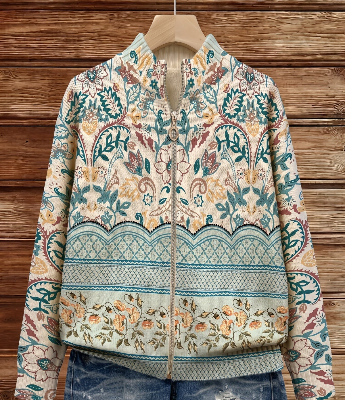 Cecilia | Vintage Floral Botanical Border Print