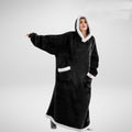 Deborah | Women's Oversized Hoodie Blanket – Plush Hooded Lounge Wrap for Winter Home Wear