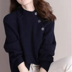 Opal | Women's Vintage Knit Sweater for Autumn and Winter Warm Stylish Everyday Jumper