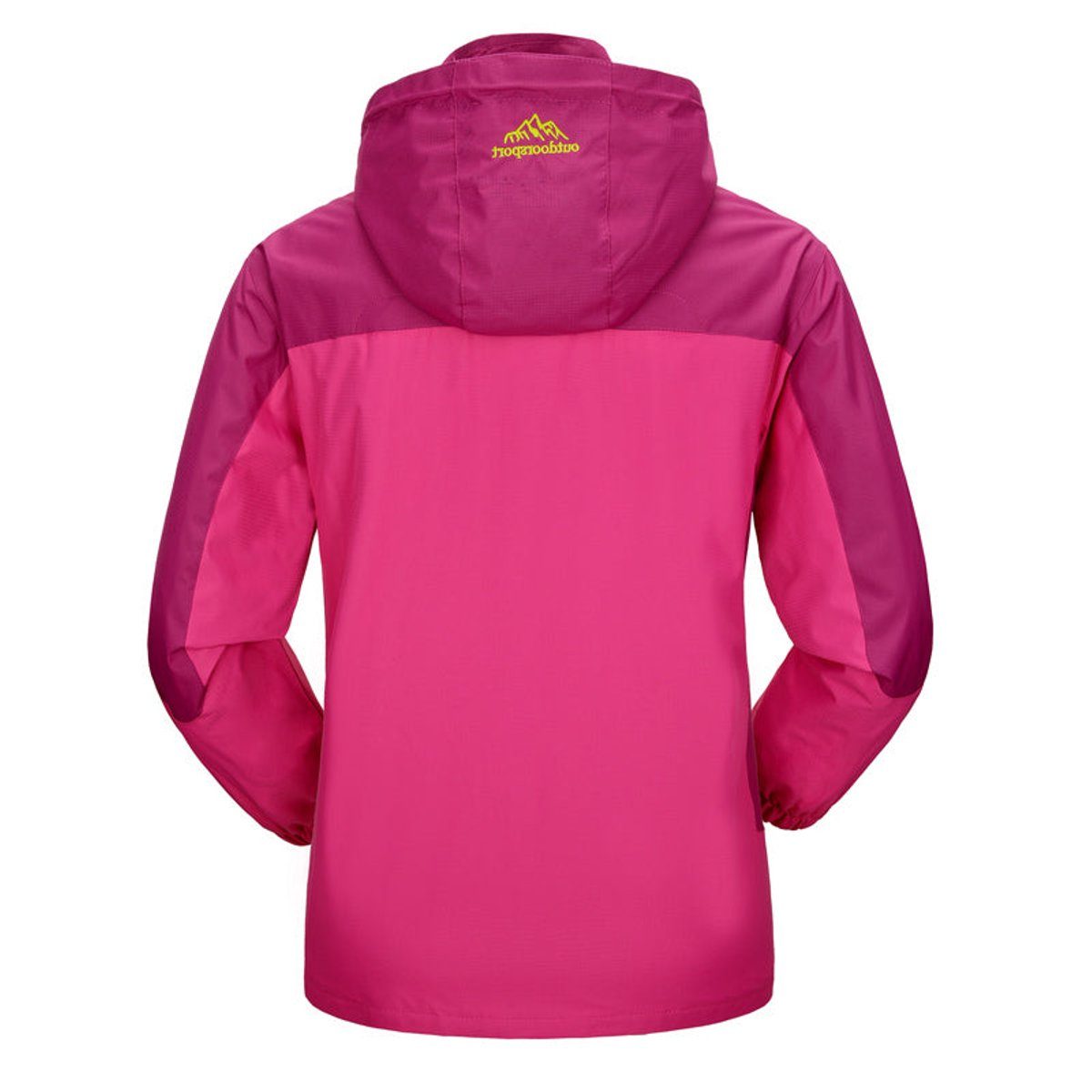 Tamsin | Women's Waterproof Hiking Jacket – Hooded Outdoor Rain Jacket with Zip Pockets for Transitional Weather