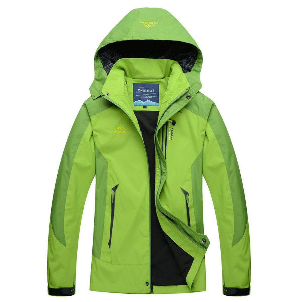 Tamsin | Women's Waterproof Hiking Jacket – Hooded Outdoor Rain Jacket with Zip Pockets for Transitional Weather
