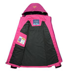 Tamsin | Women's Waterproof Hiking Jacket – Hooded Outdoor Rain Jacket with Zip Pockets for Transitional Weather